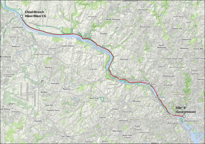 MapOut C&O Canal - Day 01