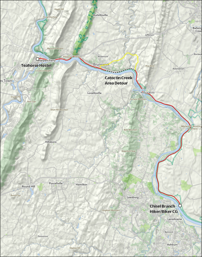 MapOut C&O Canal - Day 02