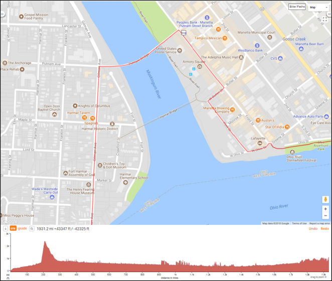 Marietta Route Before