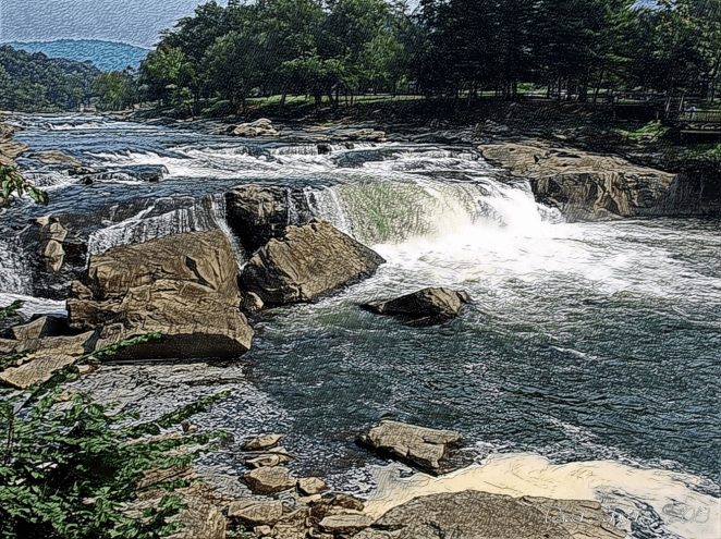 Ohiopyle Falls wsig 999px